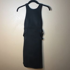 Alexander Wang X H&M black scuba dress